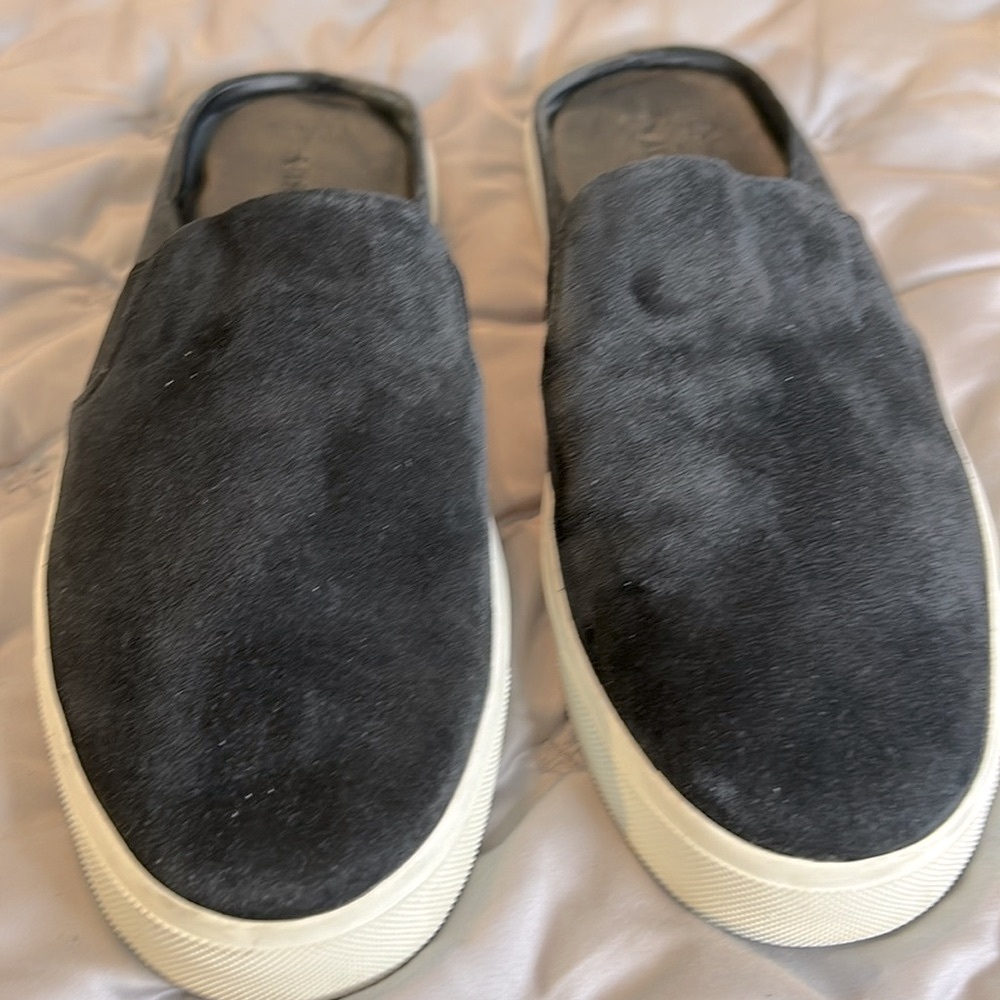 Vince suede leather mules